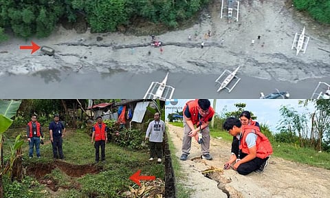 MANILA. Scientists from the Department of Science and Technology–Philippine Institute of Volcanology and Seismology (DOST-Phivolcs) have discovered cracks and areas of sinking ground in northern Cebu following the magnitude 6.9 earthquake that struck the province on September 30, 2025.