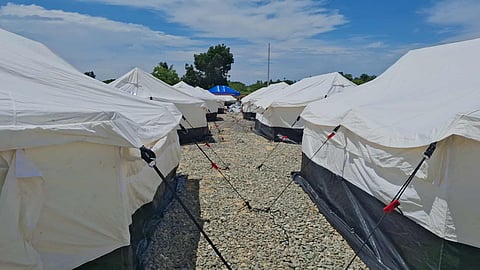 Tent city sa norte gipuy-an sa kapin sa 1K ka pamilya