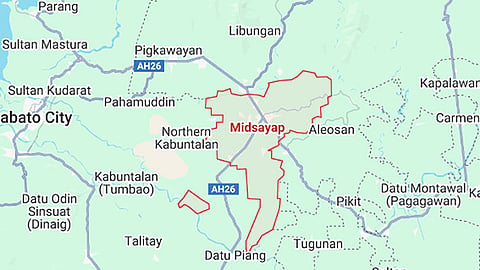 Midsayap map