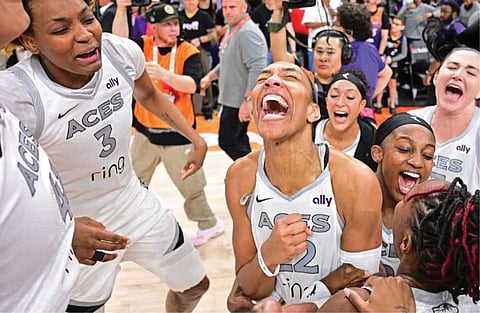 Aces ace WNBA Finals