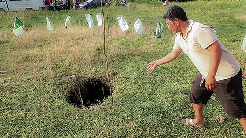 MGB 7: 70 ka sinkholes mitumaw sa Norte