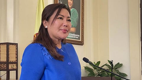 CEBU. Cebu Governor Pamela Baricuatro.