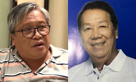 Councilor Pastor Alcover Jr. and Minority Leader Sisinio Andales.