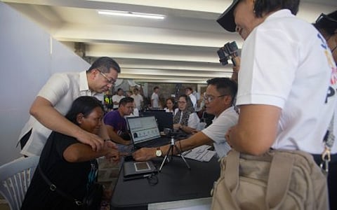 Registration of voters (File photo)