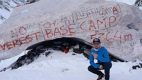 Tattoo artist conquers Everest Base Camp