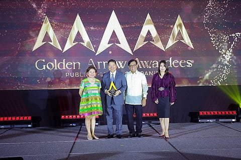 From left: Atty. Benedicta Du-Baladad, ICD chair; Amando M. Tetangco Jr., SM Investments chairman; Atty. Francis Ed. Lim, SEC chairman, and Ida Ceniza-Tiongson, ICD vice chair.