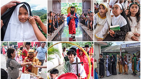 Kids in Minglanilla, Cebu turn into saints, angels for All Saints' Day celebration