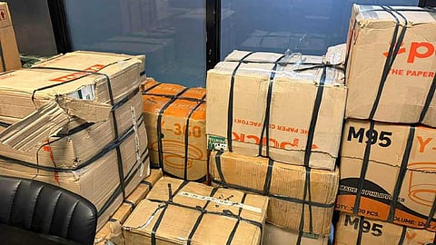 Raid nets untaxed cigarettes