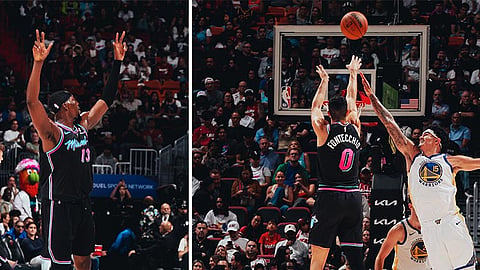 Warriors napaso sa Heat