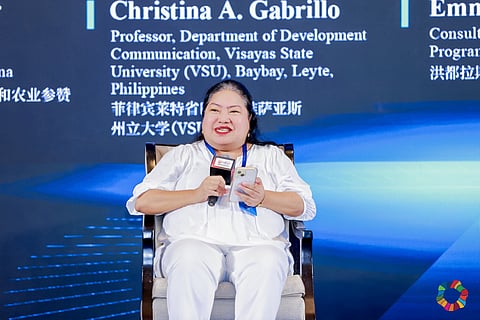 VSU prof first Filipina at World Shiology Forum, co-authors food systems book