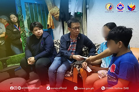 Labor officials visit family of Hong Kong OFW killed in fire