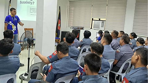 Mental health support sa mga law
enforcer gipalig-on sa Mandaue