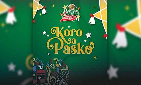 Christmas melodies filled the air at Rizal Park in Davao City as various chorale groups from the city serenaded Dabawenyos during the Koro sa Pasko Grand Finals on December 6, 2025.