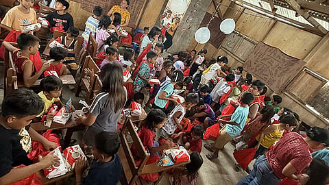 Christmas gathering brings holiday cheer to children at Soong dumpsite