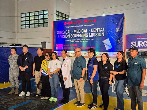 Hundreds of Porac residents
benefit from medical mission