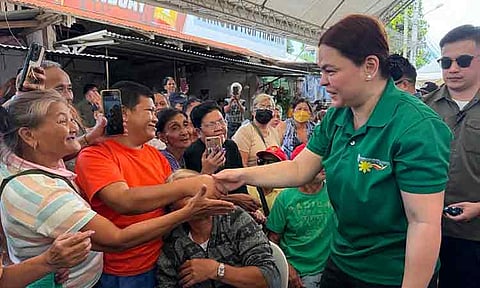 Vice President Sara Duterte arrived at their ancestral home in Bangkal, Davao City on Thursday, December 25, 2025, to join and oversee the Duterte family’s annual Christmas gift-giving activity, known as “Pahalipay sa Taal.”