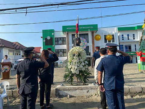 Masantol LGU joins
Rizal Day celebration