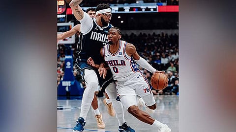 Maxey miagak sa 76ers