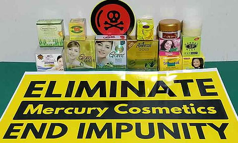 The toxics watchdog group EcoWaste Coalition today released a list of 13 skin lightening products found in 2025 to contain mercury, a hazardous neurotoxin banned worldwide in cosmetics under the Minamata Convention on Mercury.