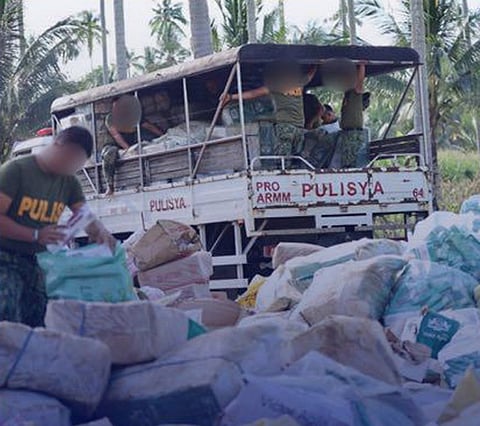 ZAMBOANGA. Authorities arrest two people and seize some P106.56 million worth of smuggled cigarettes in separate law enforcement operations in Soccsksargen and Bangsamoro Autonomous Region in Muslim Mindanao (Barmm).