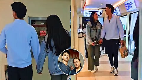 Gomez, Rivero spotted holding hands