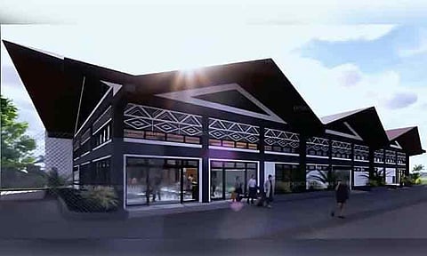 Mati Airport perspective.