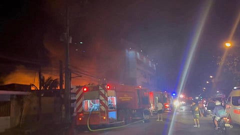 BACOLOD. At least 13 houses were destroyed by fire at Purok Masanag, Barangay 26, Bacolod City, on Monday morning, January 26, 2026.