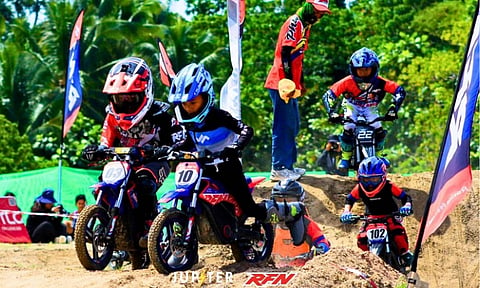 RFN launches the country’s first kids' e-bike race, track, and riders club at San Agustin Botanical Park.