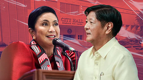 Leni Robredo and Bongbong Marcos