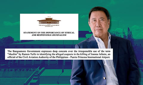 Barmm chief minister slams Tulfo for ‘irresponsible media reporting’