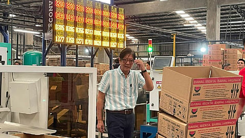 New machines triple DSWD food pack production