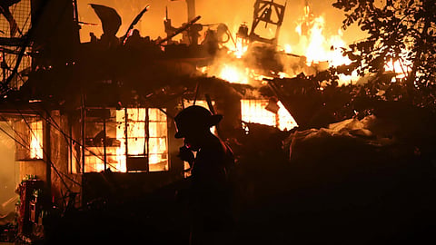 11 ka pamilya sa Basak, Lapu apektado sa sunog