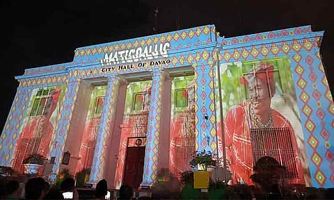 LIGHTSHOW. The City Lighting Ceremony illuminated Davao City Hall on Saturday evening, marking the formal opening of the 89th Araw ng Dabaw celebration. City officials, employees, and guests gathered at the City Hall grounds to witness the ceremonial switch-on, which signaled the start of this year’s month-long festivities. The façade was lit in vibrant colors as part of the annual tradition highlighting Dabawenyo pride and unity.