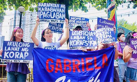 GABRIELA-Youth Davao, together with GABRIELA Southern Mindanao and Sabokahan Unity of Lumad Women, led the annual One Billion Rising event on February 14, 2026 at Freedom Park as part of a global campaign to end all forms of violence and abuse against women and marginalized sectors.