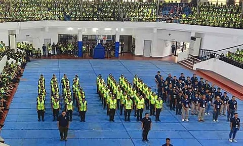 A send-off ceremony was held on March 18, 2026, for 2,149 Public Safety and Security Office personnel tasked with helping secure the BYD Ironman 70.3, as part of the celebration of the 89th Araw ng Dabaw.