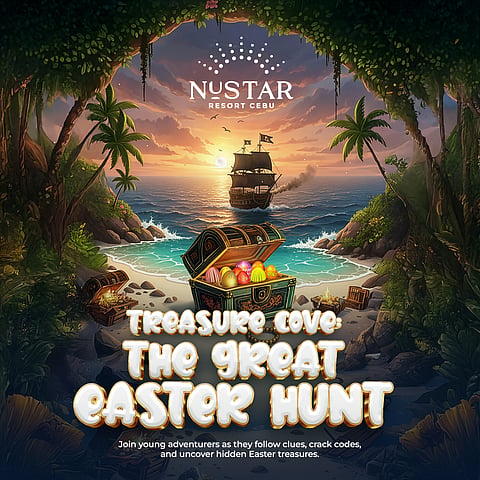 Nustar Resort Cebu turns Easter into an adventure with Treasure Cove: The Great Easter Hunt