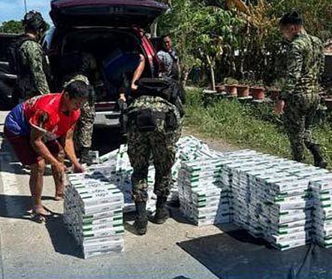 ZAMBOANGA. Lawmen successfully recover some P658,873 worth of smuggled cigarettes in a law enforcement operation and subsequent pursuit operation Thursday, April 9, in Poblacion village, Experanza, Sultan Kudarat.
