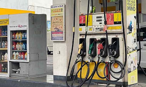 Several gasoline stations, particularly in downtown areas of Davao City, have begun continuously increasing their pump prices following the latest fuel hike implemented on March 17, 2026.