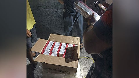 P21M smuggled cigarettes seized in Bacolod