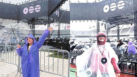 Kapuso stars attend BTS concert
in South Korea