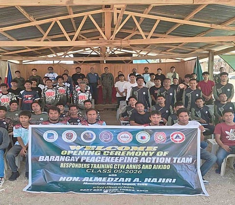 ZAMBOANGA. The Municipality of Lugus is training members of the Barangay Peacekeeping Action Team in Arnis and Aikido, marking a significant step toward strengthening community security.