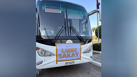 Bacolod deploys vehicles for 'libre sakay' on transport strike