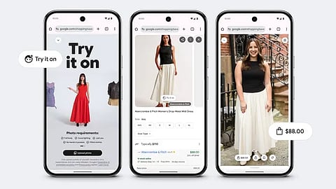 Google advances fashion tech with AI virtual try-on