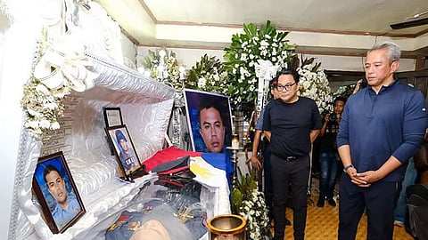 Remulla visits wake of Bacolod cop