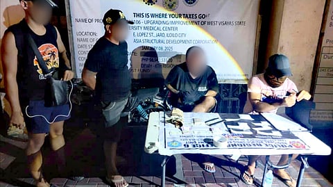ILOILO. Operatives of the Regional Police Drug Enforcement Unit in Western Visayas (RPDEU 6) seize approximately 165 grams of suspected shabu worth P1.12 million during a buy-bust operation that led to the arrest of a high-value individual along E. Lopez Street, Barangay Montinola, Jaro, Iloilo City on April 24, 2026.