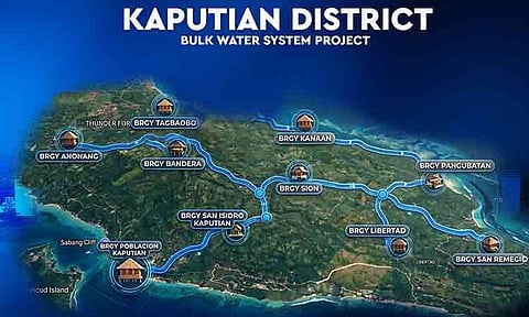 Igacos moves forward with a P100M bulk water project to end water rationing in Kaputian District by 2027.