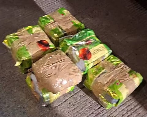 ZAMBOANGA. Highway Patrol personnel discover some P68 million worth of shabu hidden in a compartment of a vehicle they impounded Tuesday, April 28, following a checkpoint operation along the national highway in Buenavista village, Pagadian City, Zamboanga del Sur.