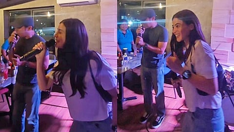 Anne Curtis mi-jam sa birthday ni Angel