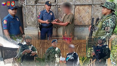 Cops facilitate surrender of 9 rebels in Eastern Visayas