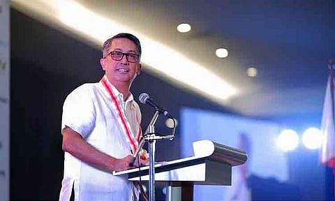 MINING’S TURNING POINT. Mindanao Development Authority Chairperson Secretary Leo Tereso A. Magno delivers his keynote message during the 32nd Annual Mining Symposium and Exhibits in Davao City, urging reforms, responsible investments, and value-added mineral processing to position Mindanao as a sustainable leader in the global critical minerals supply chain.